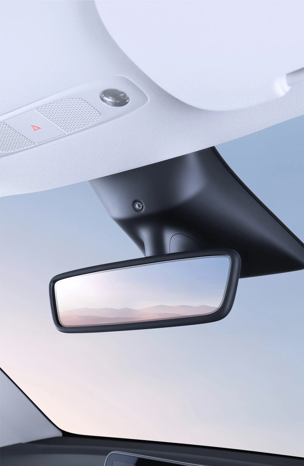 Tesarca Silicone Rear View Mirror Frame for Tesla Model 3 Y（2019-2026）
