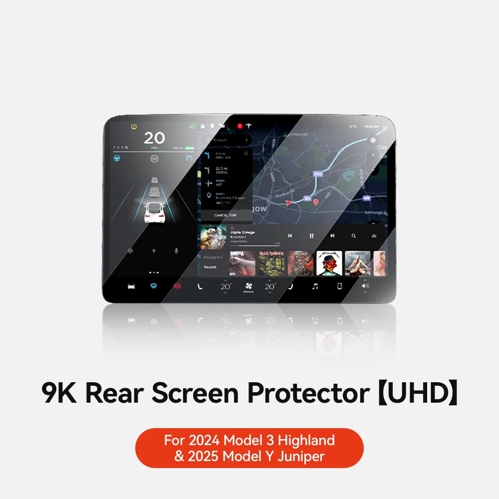 Universal Tesla Screen Protector for Model 3/Y (2024-2026) | All Generations Incl. Highland & Juniper