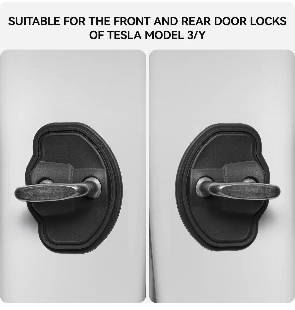 Tesarca Silicone Door Lock Cover for Tesla Model 3 Y Highland Juniper