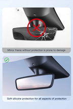 Tesarca Silicone Rear View Mirror Frame for Tesla Model 3 Y（2019-2026）