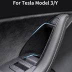 Door Handle Side Storage for Tesla Model 3 Y 2019-2023 Auto Armrest Box Tray Organizer Container Hidden Holder Car Accessories