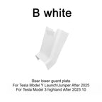 Tesla Model 3 Model Y Juniper 2025+ Armrest Console Cover Rear Air Vent Mask Holder Rear Protection Kick Panel Interior Trim