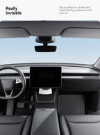 Tesla Model 3 Y Hanging Leather Tissue Box Armrest Holder Bag