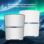 Tesla Model Y Launch/Juniper 2025 Ice Crystal Sunroof Sunshade Upgrade Interior Accessories Roof Sun Visor Sunshade Curtain