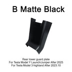 Tesla Model 3 Model Y Juniper 2025+ Armrest Console Cover Rear Air Vent Mask Holder Rear Protection Kick Panel Interior Trim