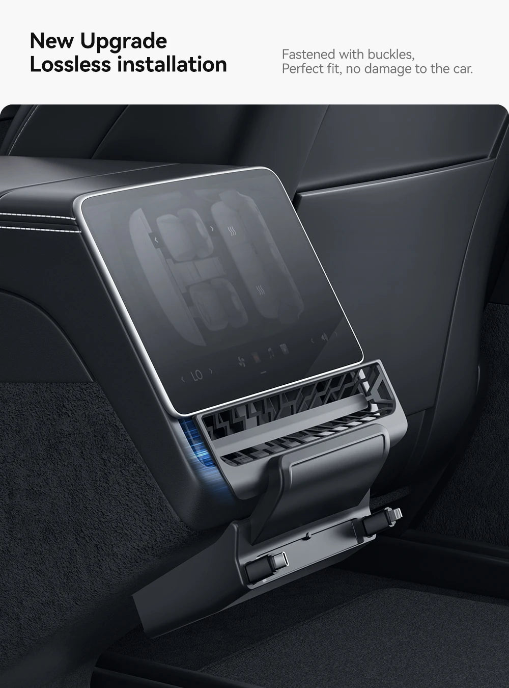 90W Retractable Rear USB Hub for Model 3 Highland & Y Juniper