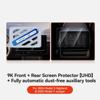 Universal Tesla Screen Protector for Model 3/Y (2024-2026) | All Generations Incl. Highland & Juniper