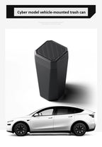 Center Storage Box Organizer Case for Tesla Model 3/Y/X/S Juniper Series Side Door Trash Can Garbage Can Trash Bin with Cover