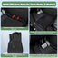 Floor Mats for Tesla Model Y Model 3 Double Layer 3D TPE Menis Carpet Velvet Waterproof Washable Two Layers Car Floor Pads 6PCS