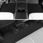 Floor Mats for Tesla Model Y Model 3 Double Layer 3D TPE Menis Carpet Velvet Waterproof Washable Two Layers Car Floor Pads 6PCS