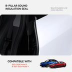 Tesla Model 3 Y Door Seal Kit Soundproof Weatherstrip （2021-2026）