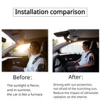 tesla model 3 highland 2024 Anti-uv Window Sunshade Side Window High-density Track Curtains for Camping Privacy Curtain