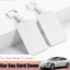 Tesla Model Y Launch/Juniper 2025 Car Key Card Protector Cover White Silicone Key Case Interior Accessory Key Card Holder