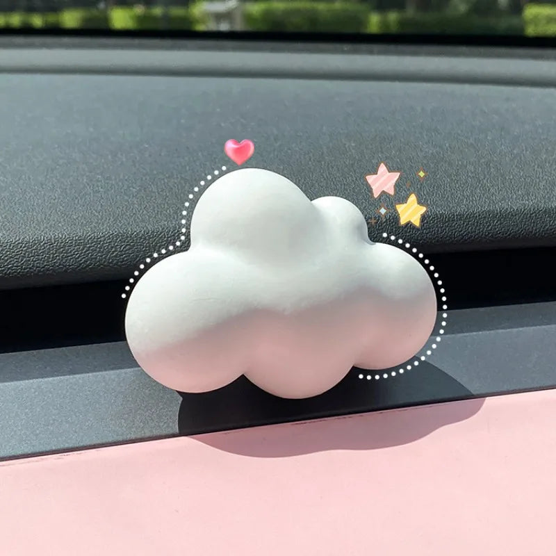 New Tesla Model 3 Highland 2024 2025 Car Aromatherapy Clip Vent Diffuser Cloud Shape Car Vent Freshener Clip Air Conditioner
