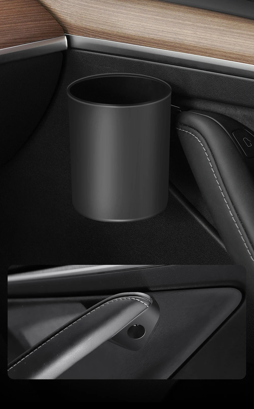 Tesla Model 3/Y Door Side Cup Holder Inserts (4-Piece Set) - TPE