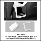 Tesla Model 3 Model Y Juniper 2025 Up Rear Screen Frame Armrest Box Cover Pad Ventilation Mask Protector Cover Accessories
