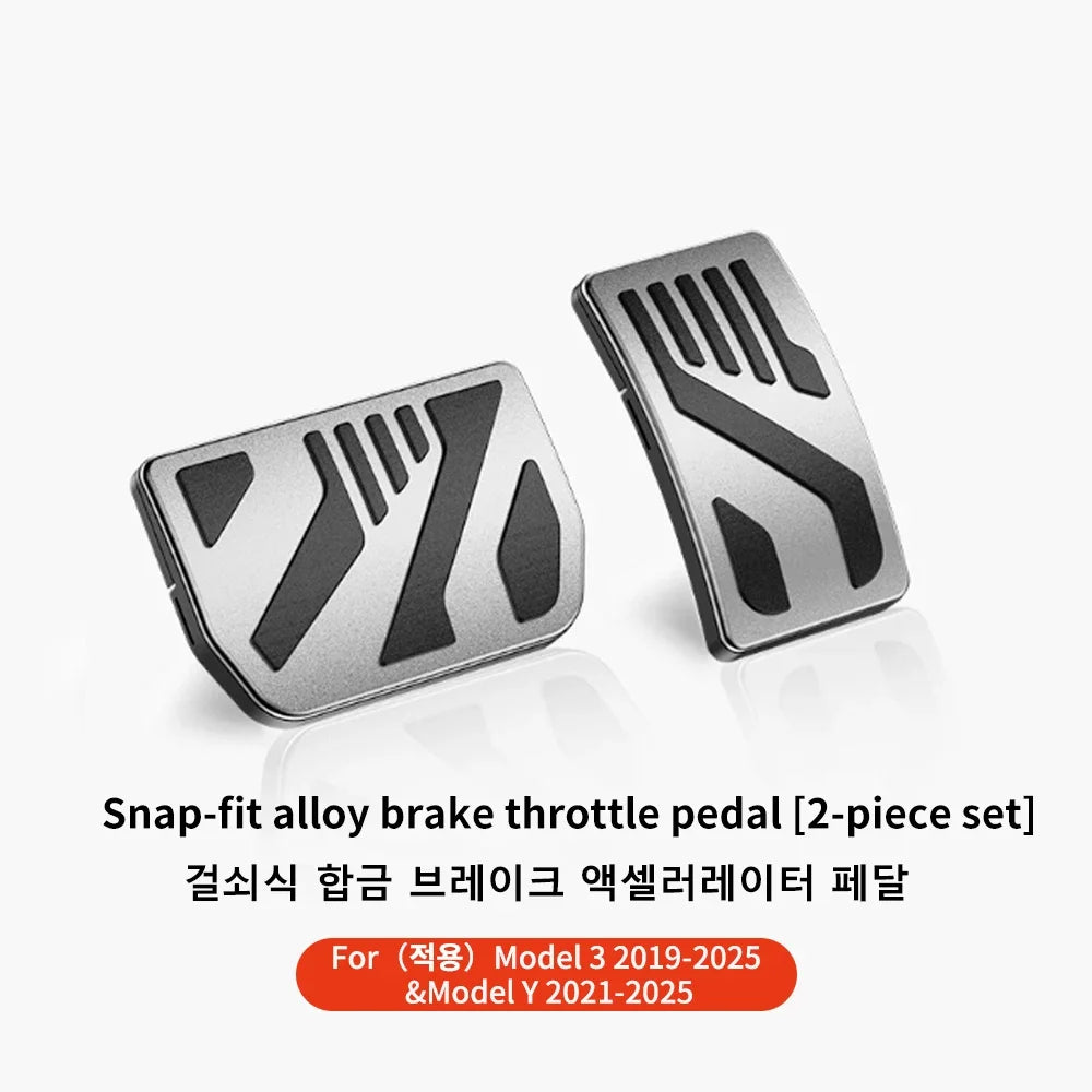 Tesla Model 3/Y (2019-2026) Performance Non-Slip Foot Pedal Covers