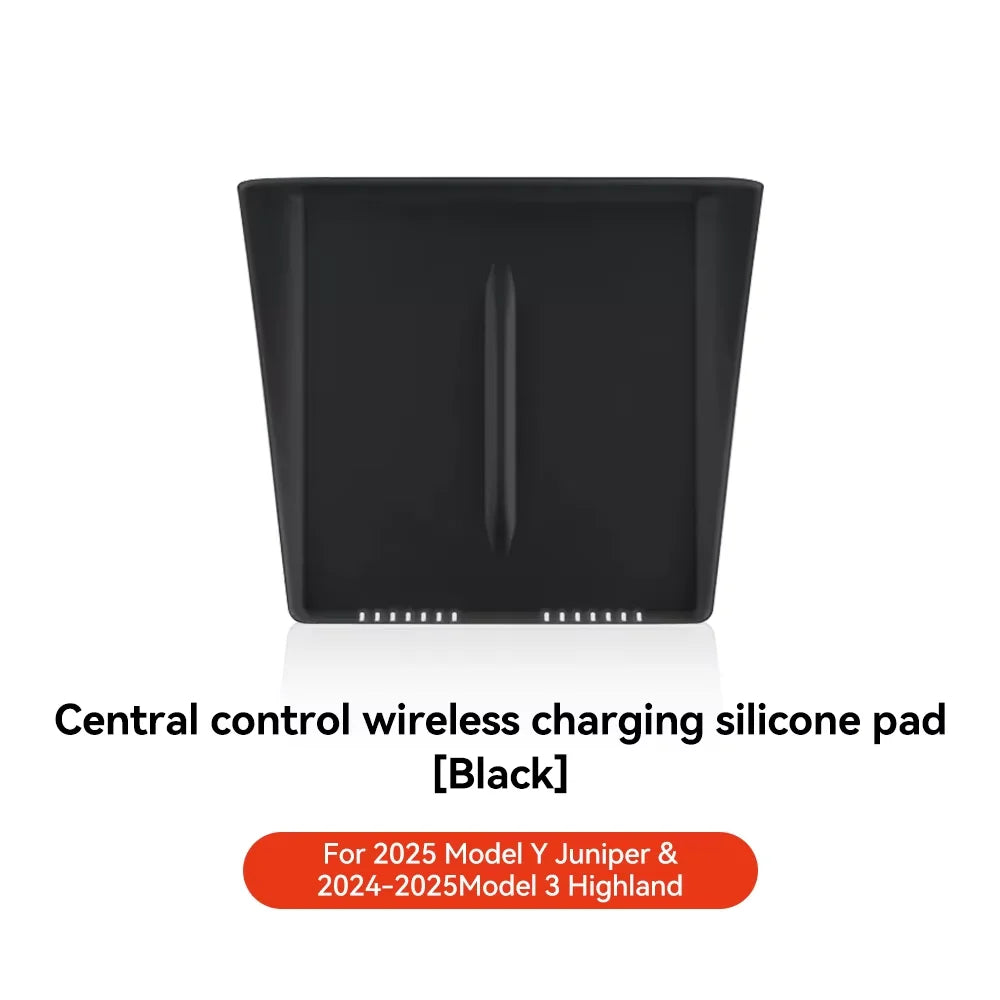 Tesla Model 3/Y (2021-2026) Silicone Wireless Charging Pad