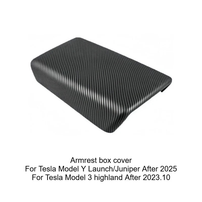 Tesla Model 3 Model Y Juniper 2025+ Armrest Console Cover Rear Air Vent Mask Holder Rear Protection Kick Panel Interior Trim
