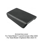 Tesla Model 3 Model Y Juniper 2025+ Armrest Console Cover Rear Air Vent Mask Holder Rear Protection Kick Panel Interior Trim