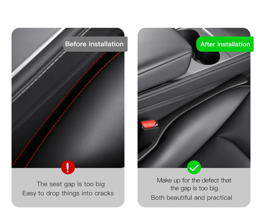 Tesarca Seat Gap Filler for Tesla Model 3 & Y Accessories