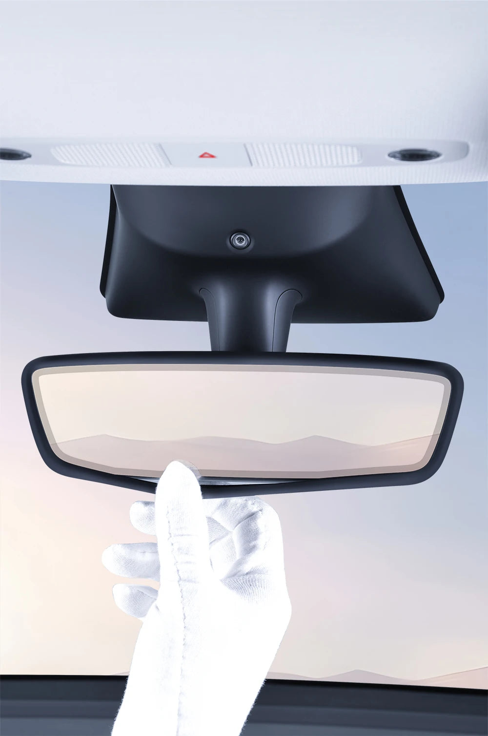 Tesarca Silicone Rear View Mirror Frame for Tesla Model 3 Y（2019-2026）