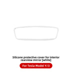 Tesarca Silicone Rear View Mirror Frame for Tesla Model 3 Y（2019-2026）