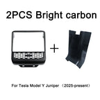 Tesla Model 3 Model Y Juniper 2025+ Armrest Console Cover Rear Air Vent Mask Holder Rear Protection Kick Panel Interior Trim