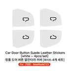 Tesarca Suede Door Button Cover for Tesla Model 3 Y Highland Juniper