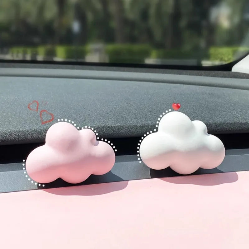 New Tesla Model 3 Highland 2024 2025 Car Aromatherapy Clip Vent Diffuser Cloud Shape Car Vent Freshener Clip Air Conditioner