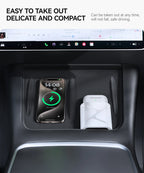 Tesla Model 3 & Y AirPods Wireless Charging Holder Limiter (2019-2026)