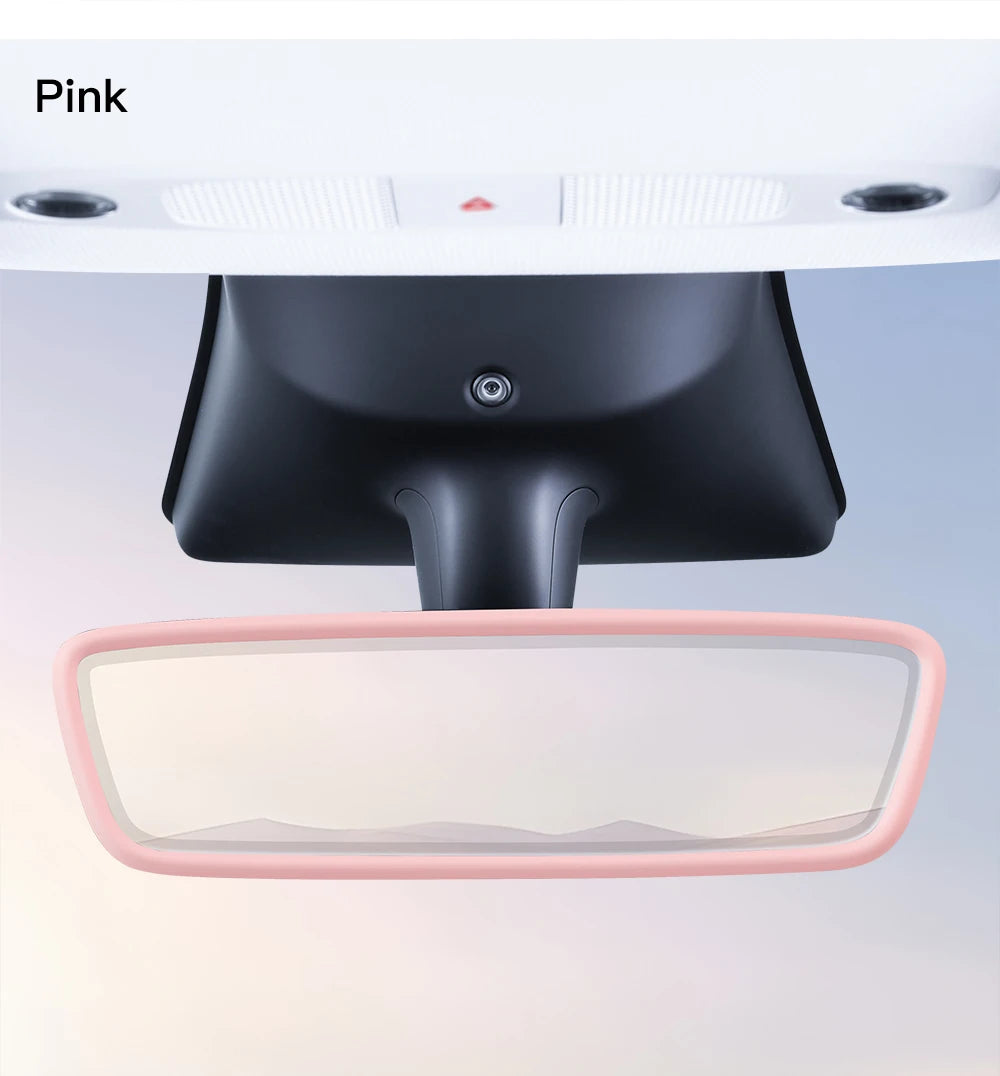 Tesarca Silicone Rear View Mirror Frame for Tesla Model 3 Y（2019-2026）