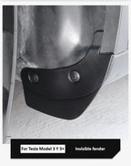 Hidden Special Mud Guard Fender for Tesla Model Y/3/3+ Highland 2025 Front and Rear Wheel Sand Shield Modification Accessories
