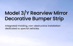 Car Rearview Mirror Protector For Tesla Model 3 Y Highland Juniper 2021-2025 Mirror Protector Vehicle Anti-collision Strip