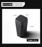 Center Storage Box Organizer Case for Tesla Model 3/Y/X/S Juniper Series Side Door Trash Can Garbage Can Trash Bin with Cover