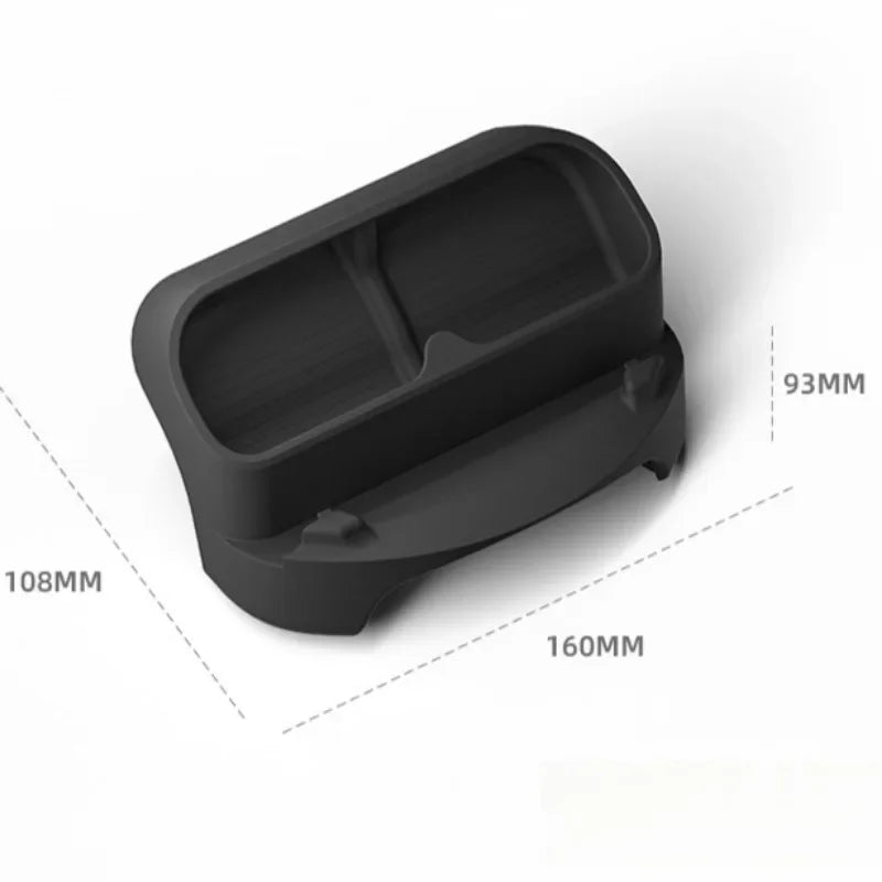 Tesla Model Y Launch 2025 Silicone Car Glasses Storage Box Car Mounted Sunglasses Organizer Storage Tray Interior Accessory