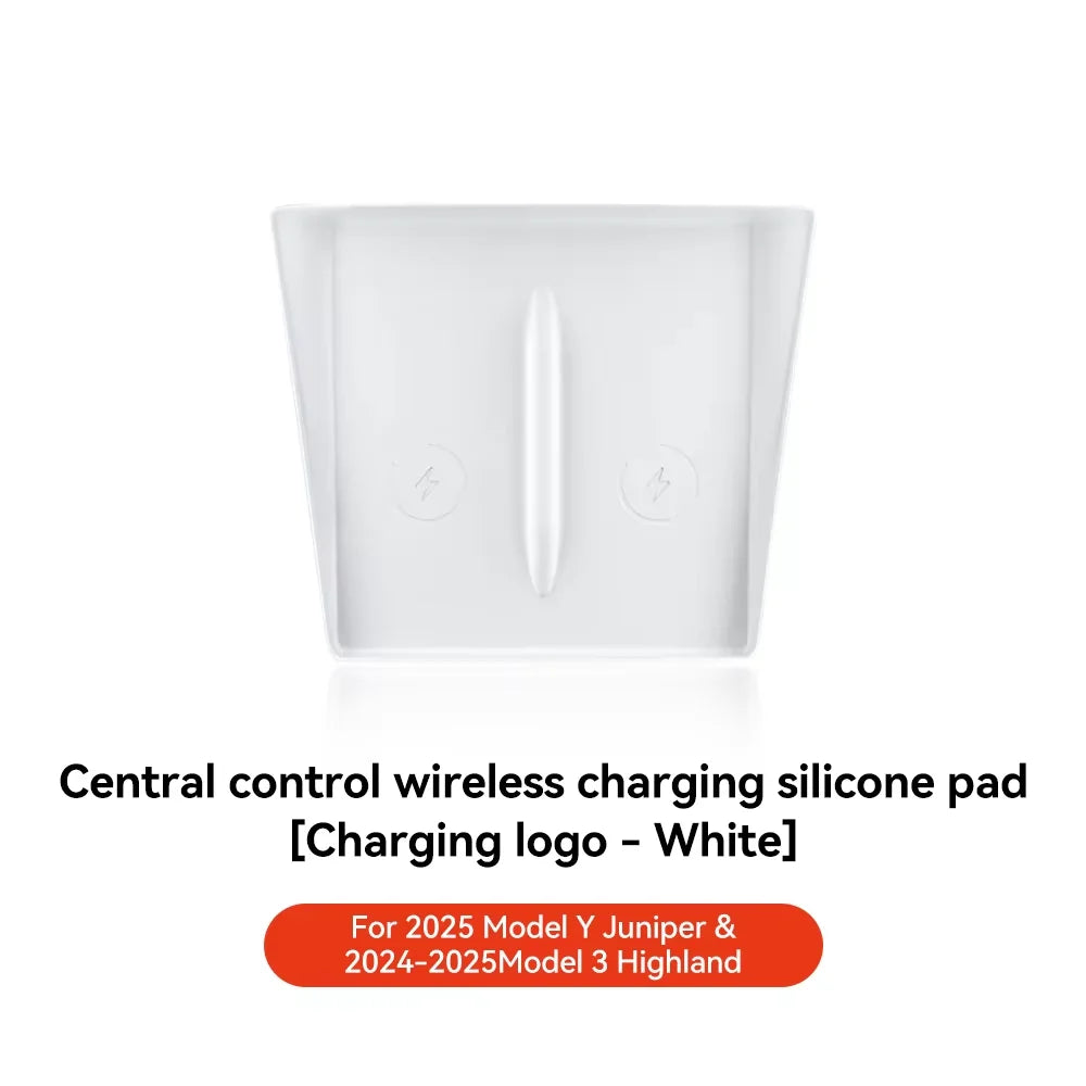Tesla Model 3/Y (2021-2026) Silicone Wireless Charging Pad
