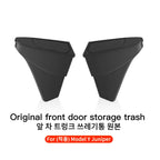 Front Door Storage Trash Can for Tesla Model Y Juniper 2025 Car Door Storage Box Multi Functional Storage Box Car Accessories