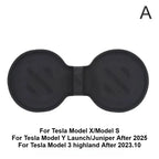 Tesla Model M/S/3/Y Juniper 2025+ Non-Slip Drink Limiting Stopper Mat Interior Center Console Cup Holder Pad Car Accessory