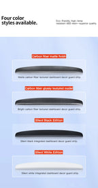 Tesla Model 3 Highland Model Y Dashboard Trim Carbon Fiber Cover Strip
