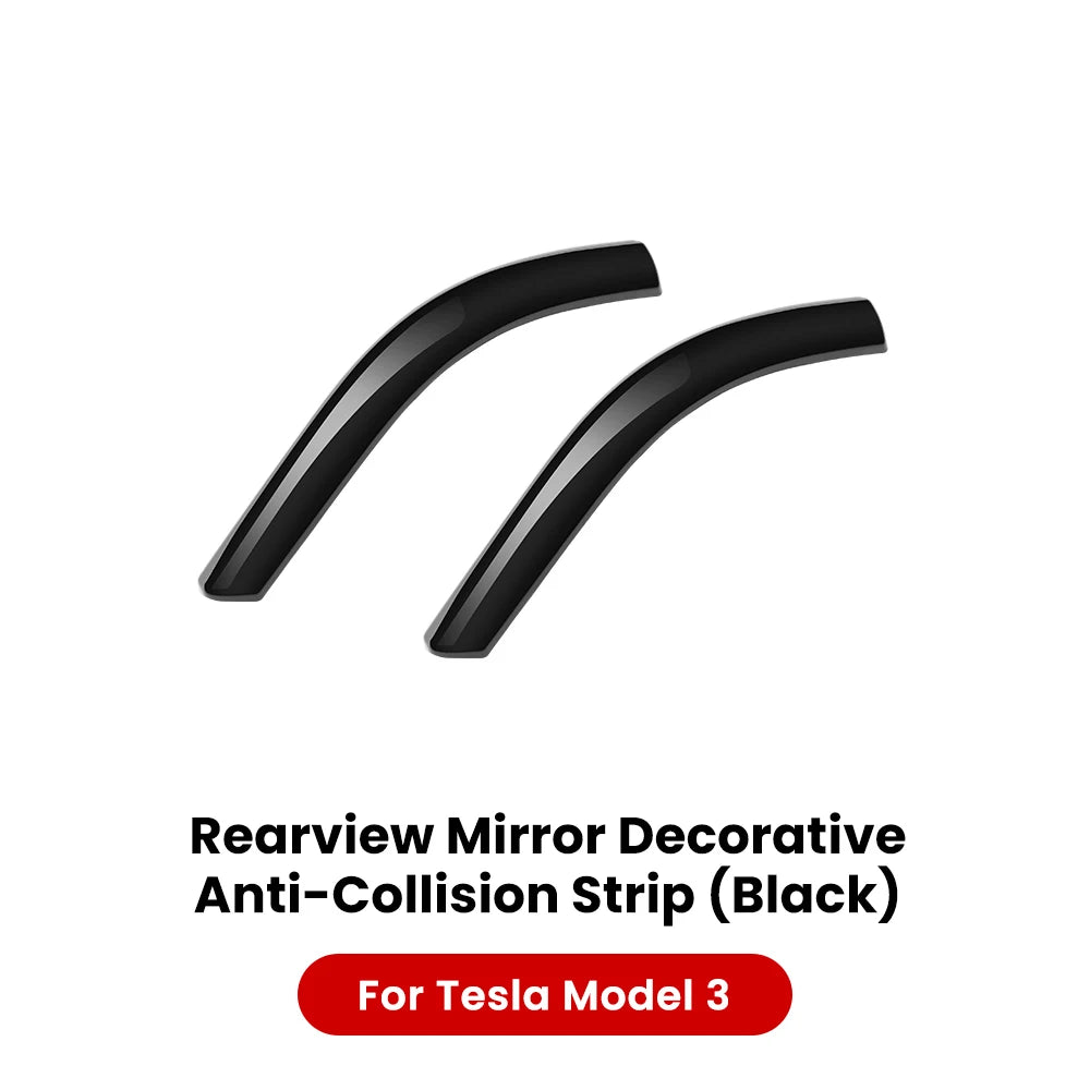 Car Rearview Mirror Protector For Tesla Model 3 Y Highland Juniper 2021-2025 Mirror Protector Vehicle Anti-collision Strip