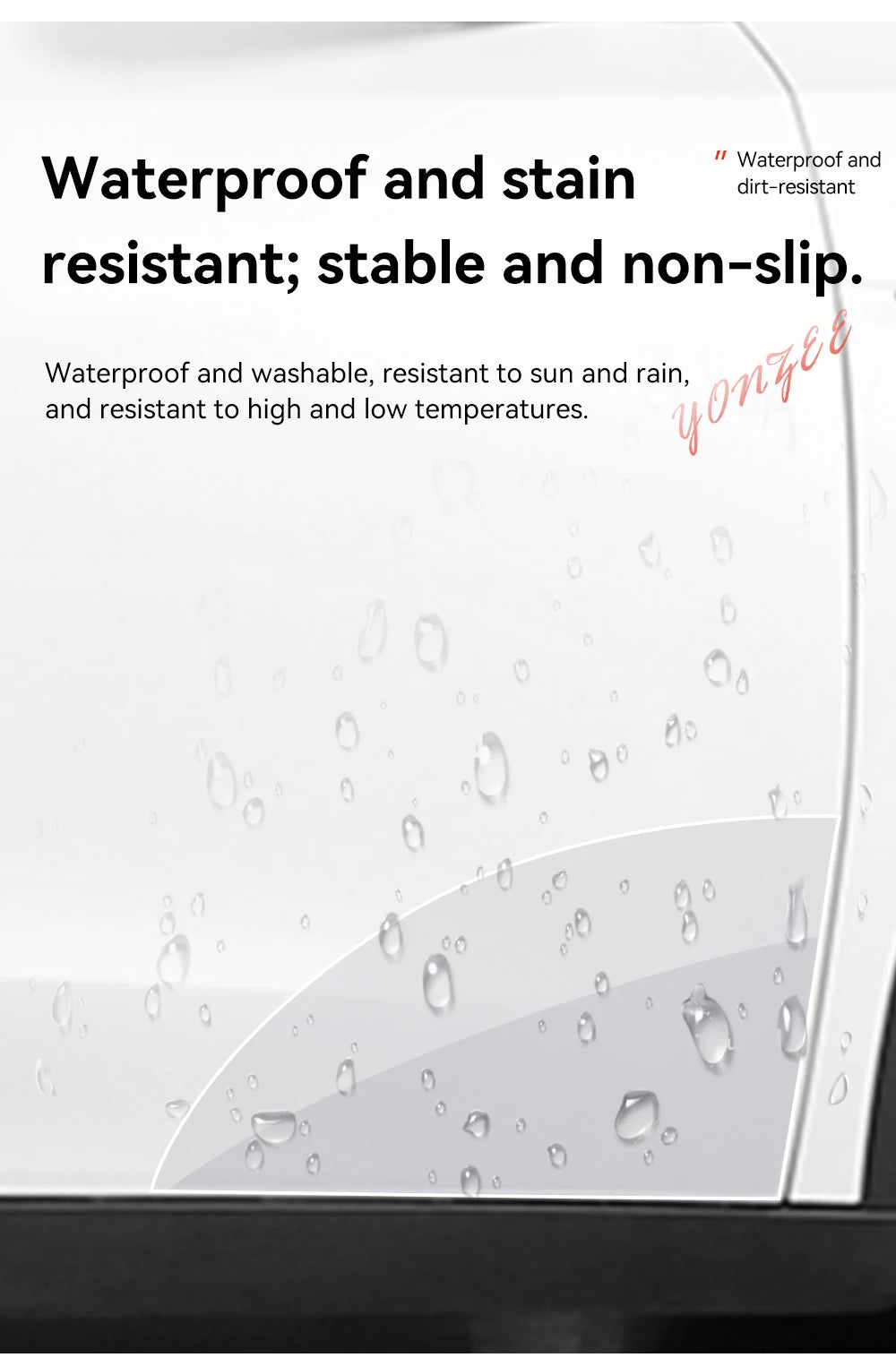 Tesla Model Y Juniper 2026 Door Edge Protection Film TPU Transparent