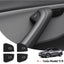 Tesarca Suede Door Button Cover for Tesla Model 3 Y Highland Juniper