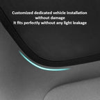 Tesla Model Y Launch/Juniper 2025 Ice Crystal Sunroof Sunshade Upgrade Interior Accessories Roof Sun Visor Sunshade Curtain