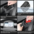 Tesla Model Y Launch 2025 Silicone Car Glasses Storage Box Car Mounted Sunglasses Organizer Storage Tray Interior Accessory