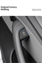 Tesarca Suede Door Button Cover for Tesla Model 3 Y Highland Juniper