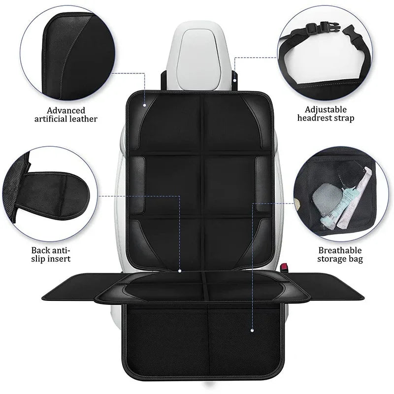 Car Seat Cover Protector for Child Kids Children for Tesla Model 3 Y Protective Pad Anti Dirt Kick Car Seat Covers Accessories