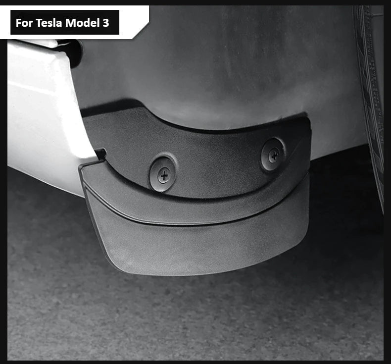 Hidden Special Mud Guard Fender for Tesla Model Y/3/3+ Highland 2025 Front and Rear Wheel Sand Shield Modification Accessories