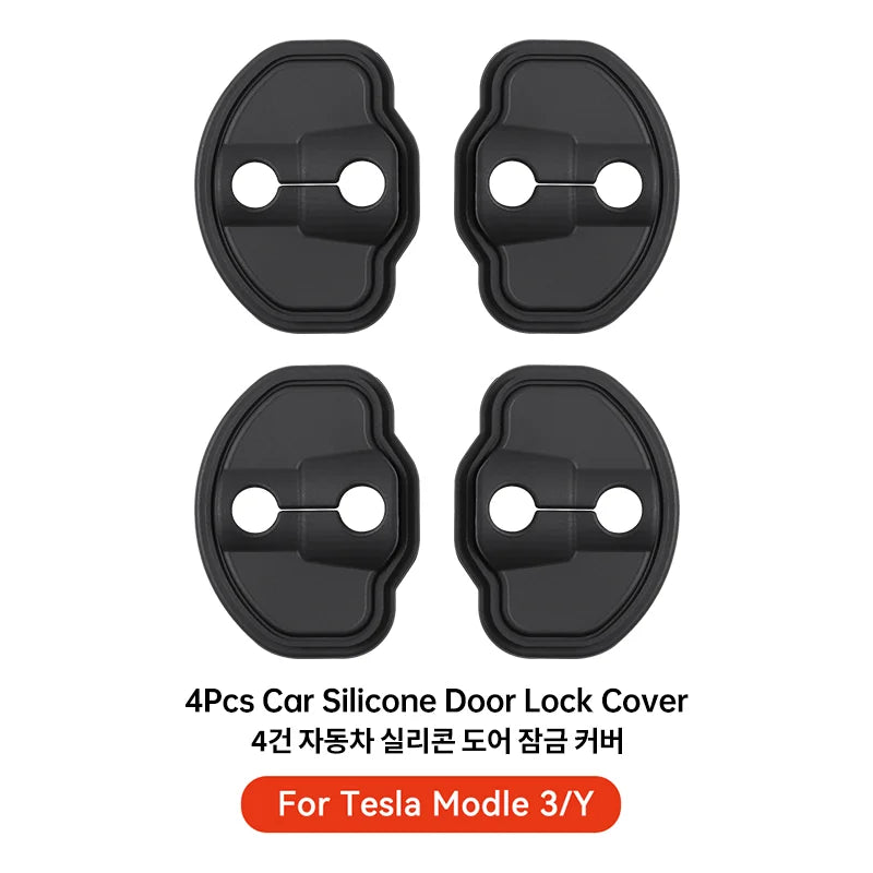 Tesarca Silicone Door Lock Cover for Tesla Model 3 Y Highland Juniper