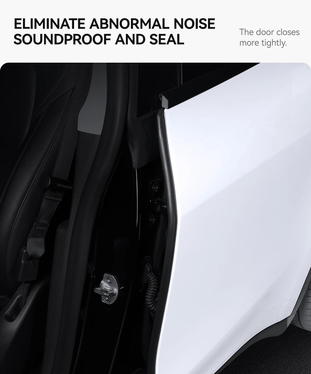 Tesla Model 3 Y Door Seal Kit Soundproof Weatherstrip （2021-2026）
